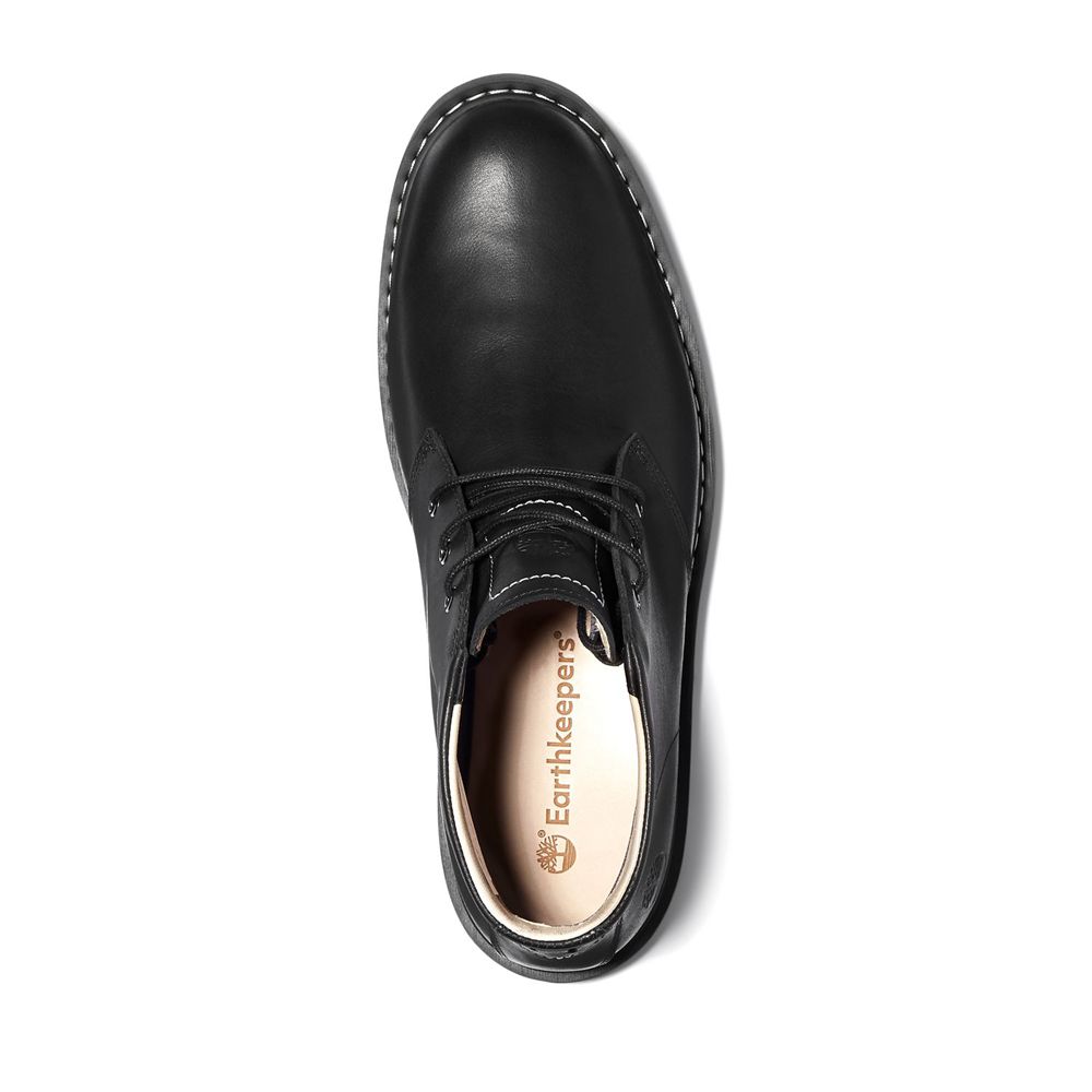 Timberland Mens Chukka Boots Belanger EK+ Waterproof - Black - India FJ4935021